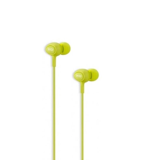 Słuchawki przewodowe XO S6, jack 3.5mm, zielone XO