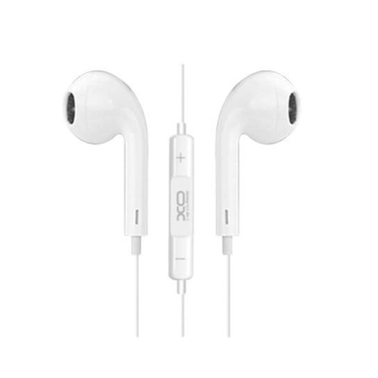 Słuchawki przewodowe XO S8, jack 3.5mm, białe XO