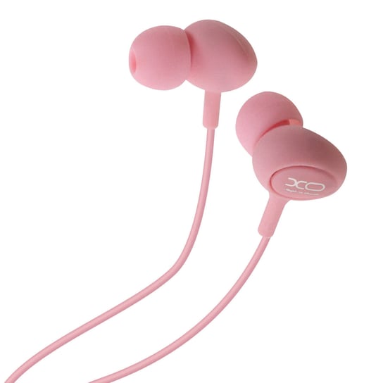 Słuchawki Przewodowe Z Gniazdem 3,5 Mm Końcówki Douszne Przycisk Mikrofonu/Pilota — Różowy Avizar