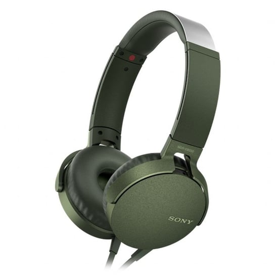 Słuchawki SONY MDR-XB550APG, ciemnozielone Sony