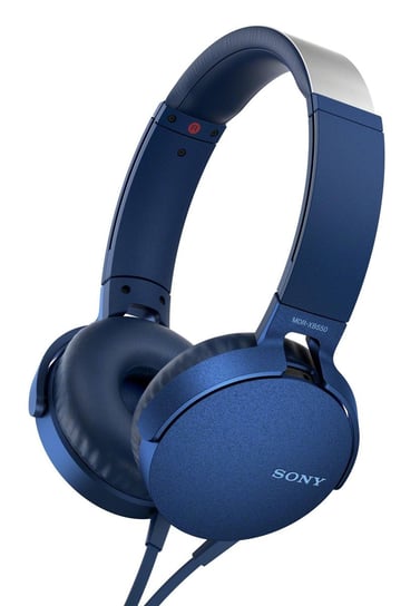 Słuchawki SONY MDR-XB550APL, niebieskie Sony