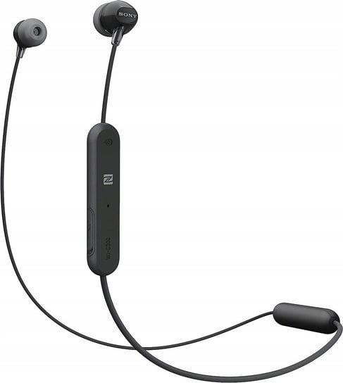 Słuchawki SONY WI-C300, Bluetooth, czarne Sony