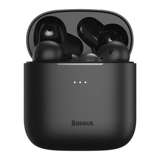 Słuchawki TWS Baseus Encok W06, bluetooth 5.0, aptX, ładowanie indukcyjne, czarne Baseus