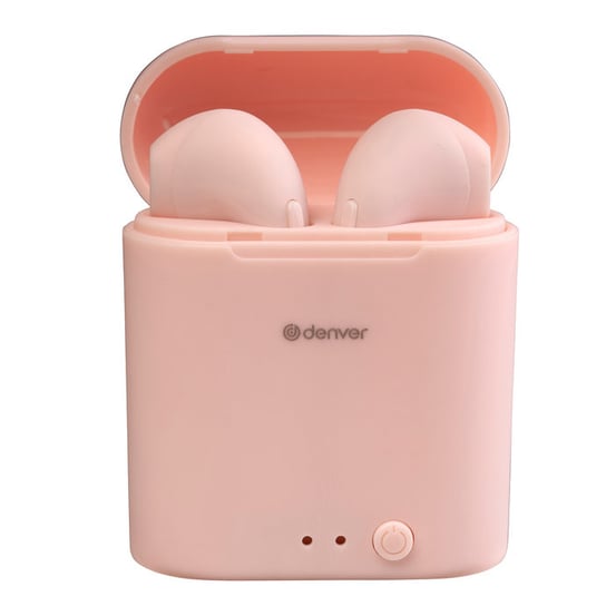 Słuchawki TWS Douszne Bluetooth Denver Różowe Denver