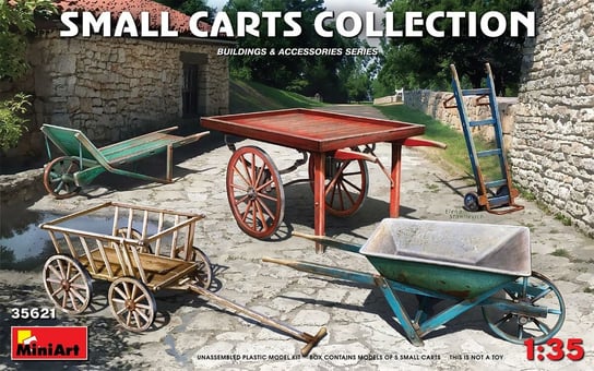 Small Carts Collection 1:35 Miniart 35621 MiniArt