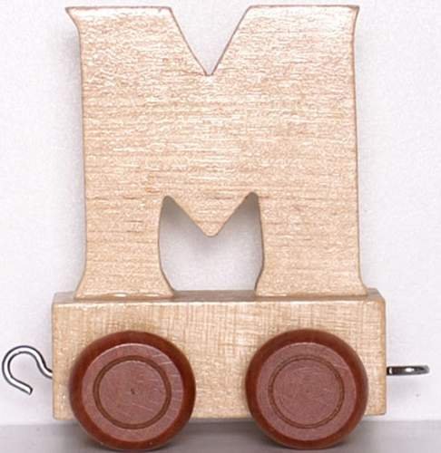 Small Foot Design, Wagonik z literą M Alfabet Small Foot Design