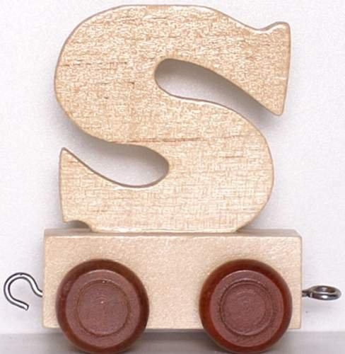 Small Foot Design, Wagonik z literą S Alfabet Small Foot Design