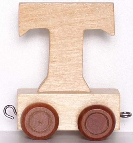 Small Foot Design, Wagonik z literą T Alfabet Small Foot Design