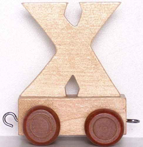 Small Foot Design, Wagonik z literą X Alfabet Small Foot Design