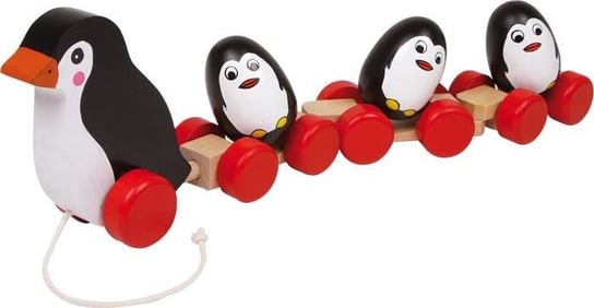 Small Foot Design, zabawka do ciągniecia Rodzina pingwinów Small Foot Design