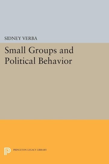 Small Groups and Political Behavior Verba Sidney
