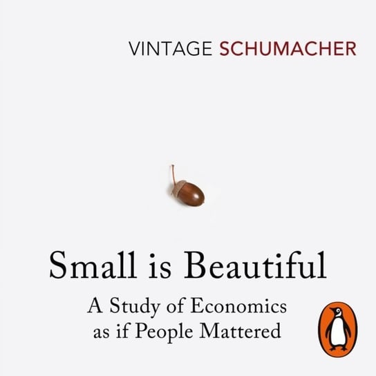 Small Is Beautiful Schumacher Ernst F.