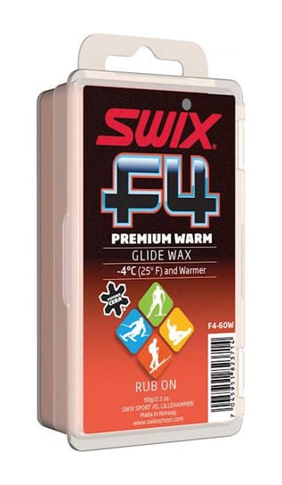 Smar SWIX F4 Glide Wax Rub On 60g Swix