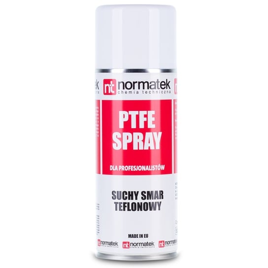 Smar teflonowy PTFE spray 400ml Normatek NT1008 Normatek