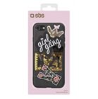, Smart and Ladies cover with girl patch for iPhone 8 / iPhone 7 SBS
