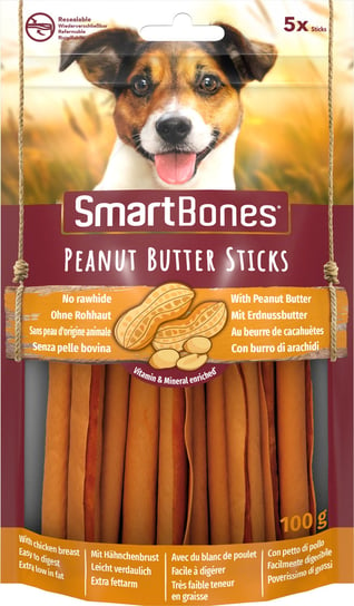 Smart Bones pałeczki o smaku masła orzechowego 5 szt. 8in1