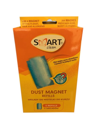 Smart Clean Magnet Duster Miotełka + Wkłady 5Szt Inna marka