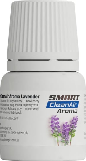 Smart CleanAir Aroma Lavender 10 ml Aromat z aktywnym srebrem Smart Nanotechnologies S.A.