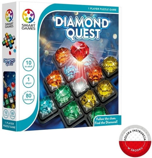 Smart Games Diamond Quest (ENG) , gra planszowa,IUVI Games IUVI Games