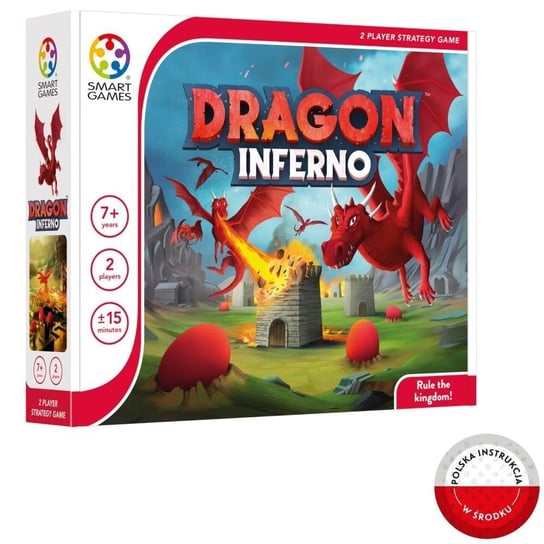 Smart Games Dragon Inferno (ENG) , gra planszowa, logiczna, IUVI Games IUVI Games