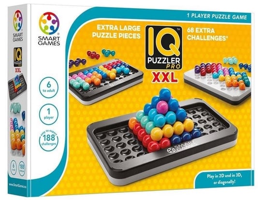 Smart Games IQ Puzzler Pro XXL (ENG) , gra planszowa,IUVI Games IUVI Games