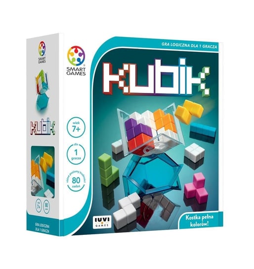 Smart Games Kubik (PL) , gra planszowa, logiczna, IUVI Games IUVI Games