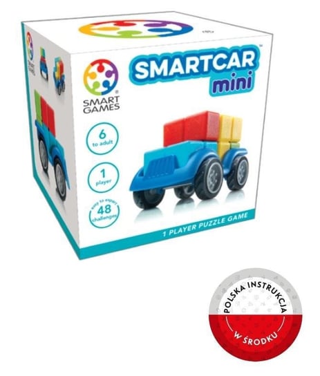 Smart Games Smartcar Mini (ENG), gra planszowa, logiczna, IUVI Games IUVI Games