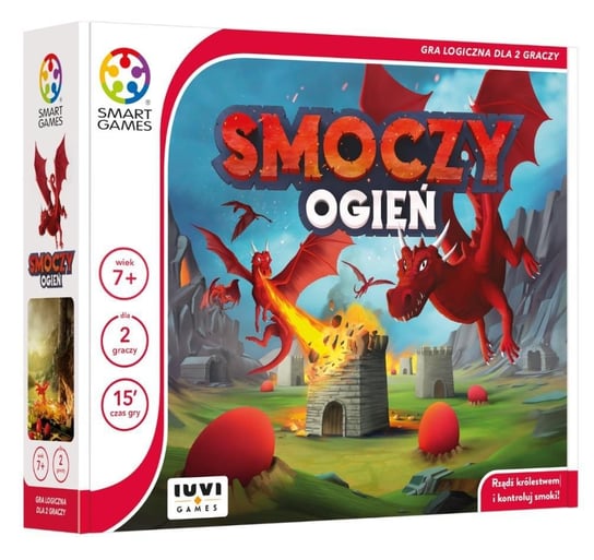 Smart Games Smoczy Ogień (PL), gra planszowa, logiczna, IUVI Games IUVI Games