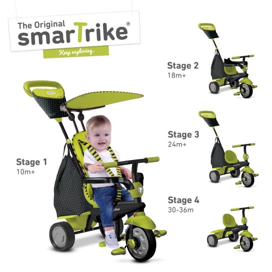 Smart Trike, rowerek 4w1, Smart Trike Glow Smart Trike