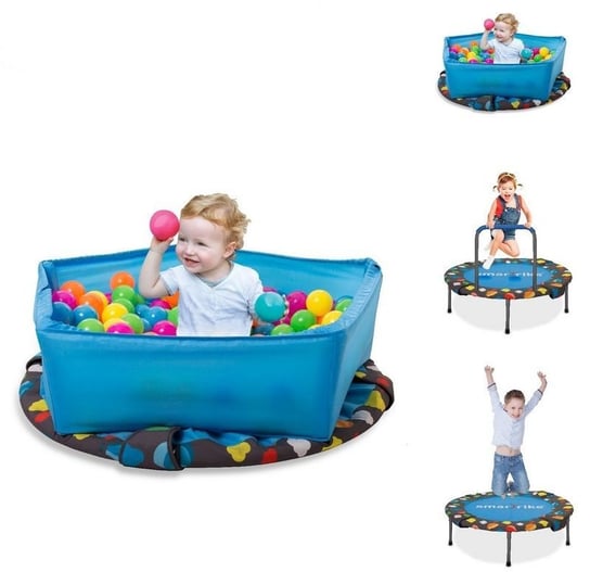 Smart Trike, trampolina/basen z piłeczkami, 3w1, 90 cm Smart Trike