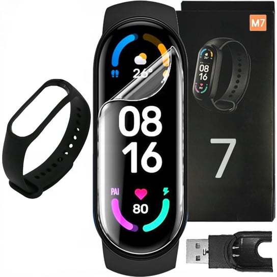 Smartband M7 Smartwatch Opaska Zegarek Krokomierz Pulsometr inna (Inny)