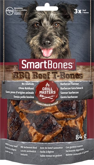 SmartBones GrillMaster T-Bone Gryzak dla psów 3szt Smart Bones