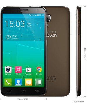Smartfon ALCATEL One Touch 6050Y Idol 2 S Alcatel