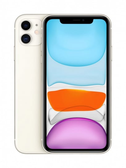 Smartfon Apple iPhone 11, 4/128 GB, biały Apple