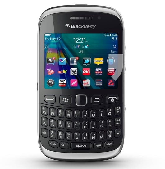 Smartfon BlackBerry 9320, 32 GB, czarny BlackBerry