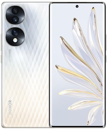 Smartfon Honor 70, 5G, 8/256 GB, srebrny Honor