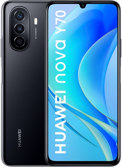 Smartfon Huawei Nova Y70, 4/128 GB, czarny Huawei