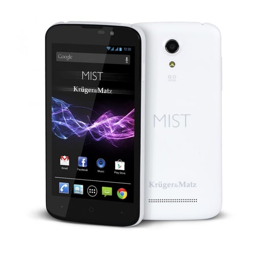 Smartfon Kruger&Matz Mist, 4 GB, biały Krüger&Matz