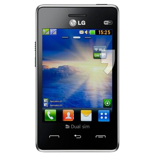 Smartfon LG T375, , czarny LG