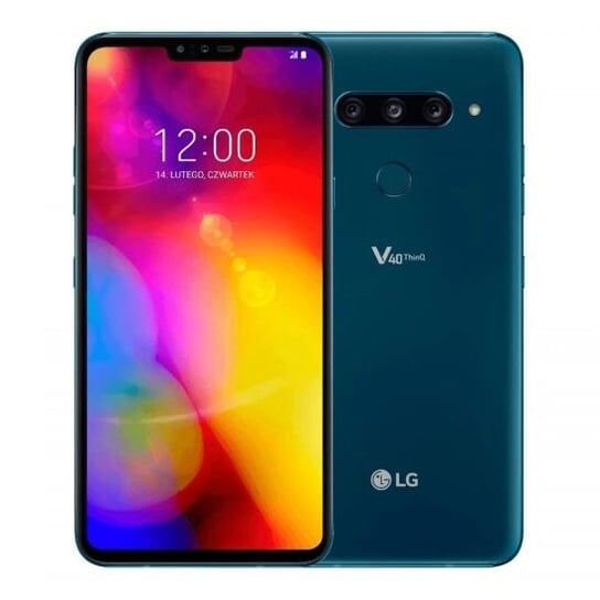 Smartfon LG V40, 6/128 GB, niebieski LG