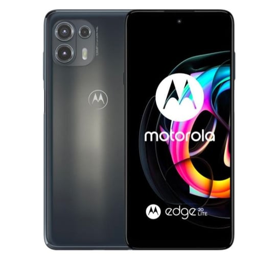 Smartfon Motorola edge 20 Lite, 8/128 GB, grafitowy Motorola