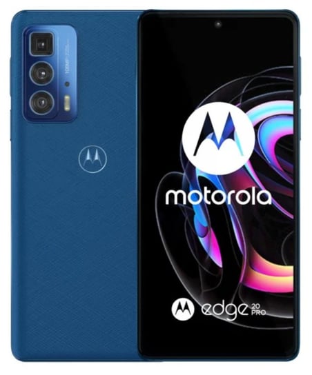 Smartfon Motorola edge 20 Pro, 12/256GB, Indigo Vegan Leather Motorola