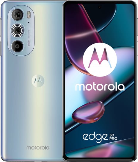 Smartfon Motorola edge 30 Pro, 5G, 12/256 GB, biały Motorola