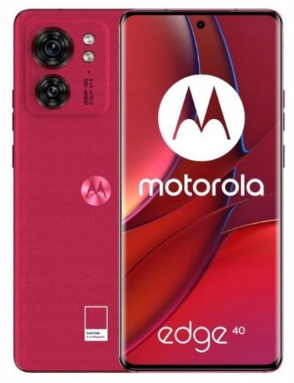 Smartfon Motorola edge 40, 8/256, Viva Magenta Motorola