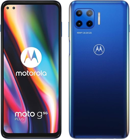 SMARTFON MOTOROLA G 5G+ PLUS 6/128 TELEFON NIEBIESKI GWARANCJA ORYGINALNY Inna marka