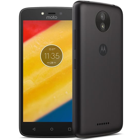 Smartfon Motorola moto C Plus, 1/16 GB, czarny Motorola