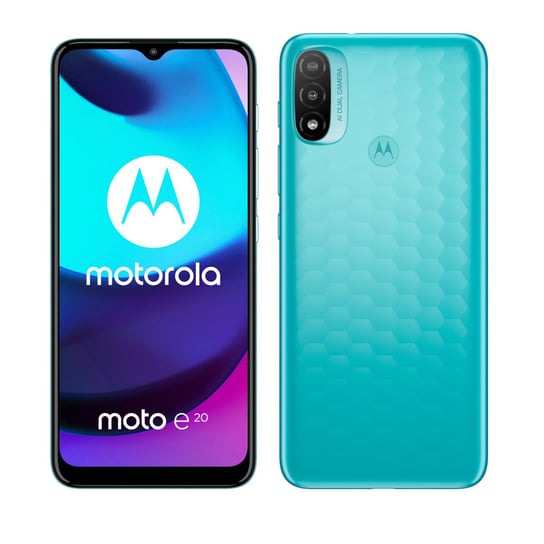 Smartfon Motorola moto e20, 2/32GB, Coastal Blue Motorola