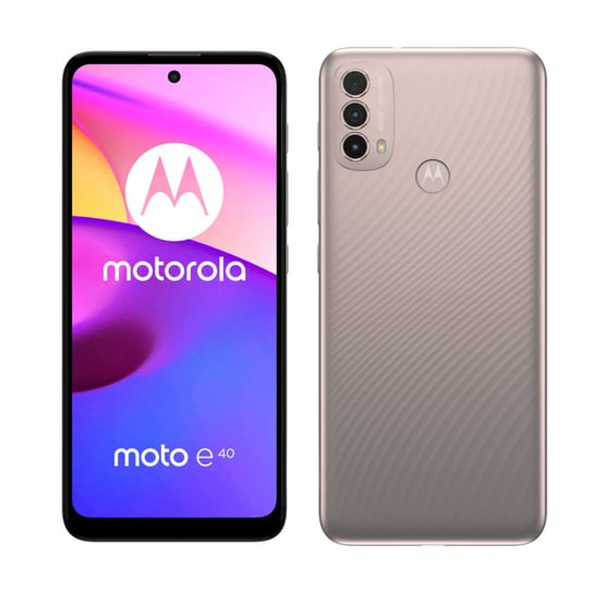 Smartfon Motorola moto e40, 4/64GB, Pink Clay Motorola