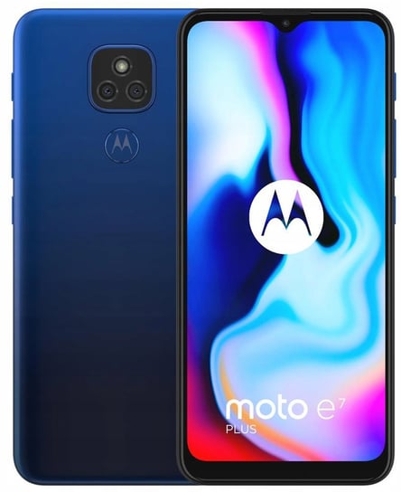 Smartfon Motorola moto E7 Plus, 4/64 GB, niebieski Motorola