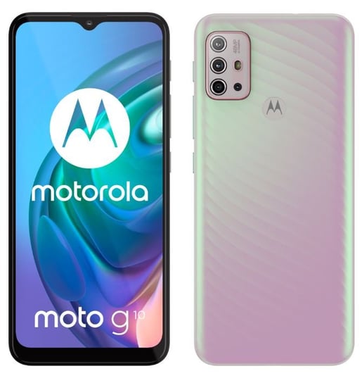 Smartfon Motorola moto g10, 4/64 GB, perłowy Motorola